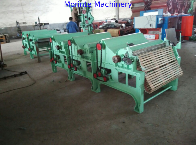 Rags recycling machine