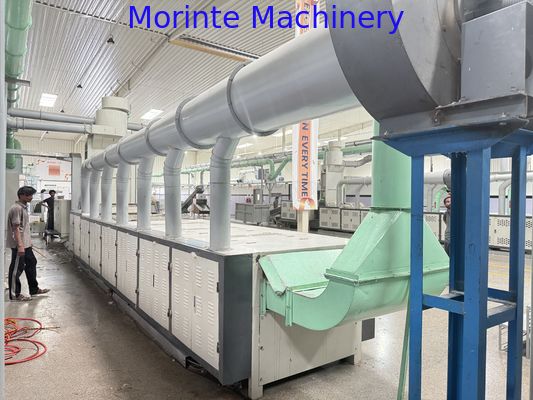 Waste garment recycling machine