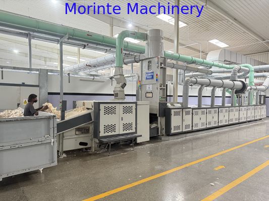 Waste garment recycling machine