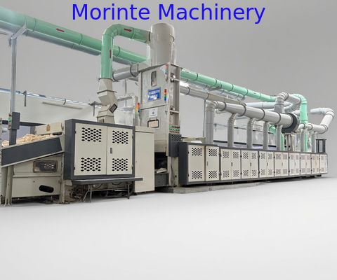 Textile waste opening recycling machine