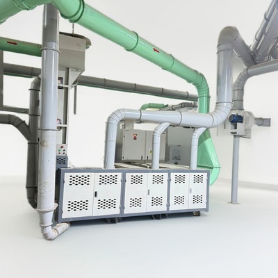 Waste cotton cleaning machine line