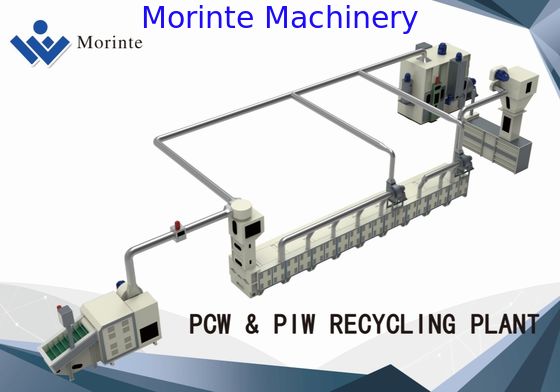 Waste garment recycling machine