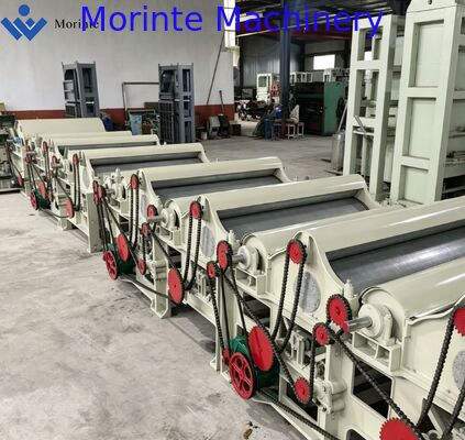Textile waste opening machine