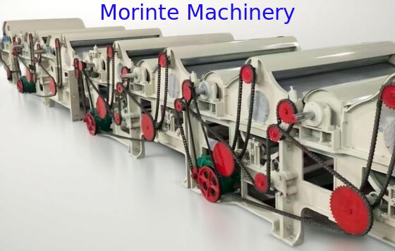 Old cloths opening and recycling machine