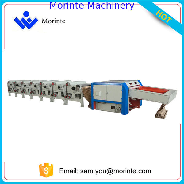 Yarn waste recycling machine for open end spinning