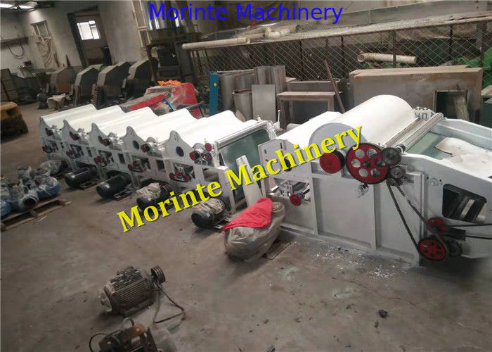 Morinte knitted fabric waste recycling machine 8 rollers Chinese factory