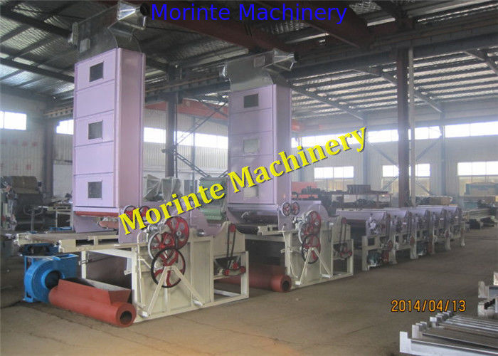 2 + 5 rollers opening machine and recycling machine banian waste recycling machine