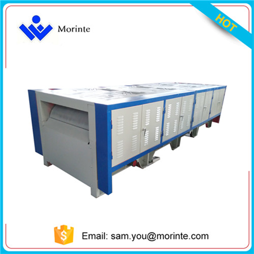 Auto feeding cotton waste recycling machine two drums