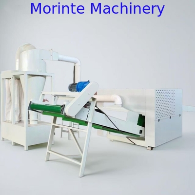 paper fabric textile waste shredding
